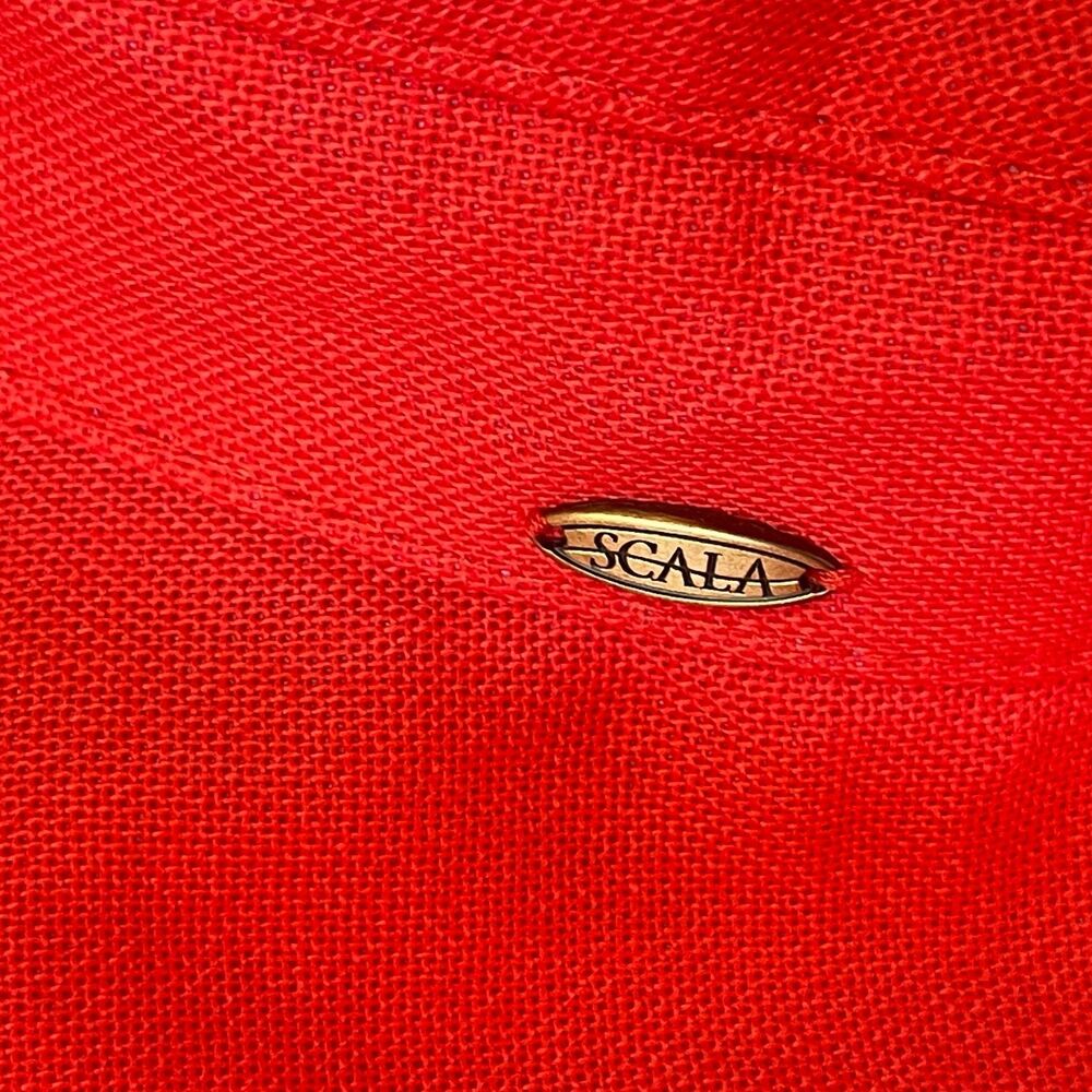 Scala Womens Hat Spf 50 Inside Draw String Red - image 2